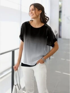 Chemisier Joli Dégradé De Couleurs