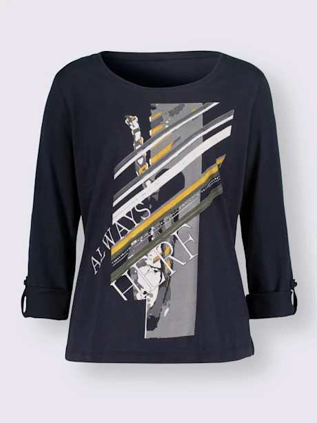 T-shirt à Manches Longues Pur Coton 4 T-shirt à Manches Longues Pur Coton – Image 4