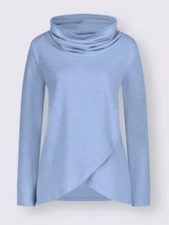 T-shirt à Col Roulé Doublé Devant 5 T-shirt à Col Roulé Doublé Devant -Womens Clothing Soldes Boutique 003.00F0257444 B08.001