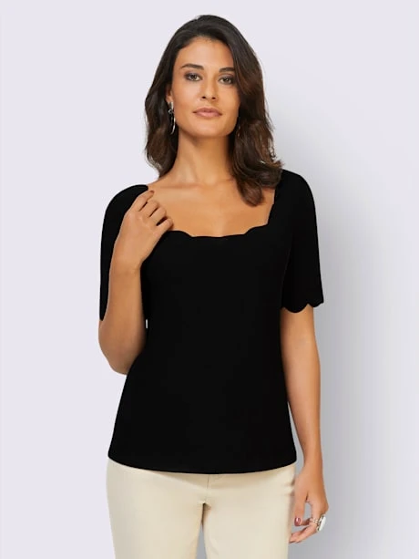 T-shirt Bords Arrondis Féminins 2 T-shirt Bords Arrondis Féminins – Image 2