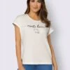T-shirt à Encolure Ronde Imprimé Transfert Couleur Argent 9 T-shirt à Encolure Ronde Imprimé Transfert Couleur Argent -Womens Clothing Soldes Boutique 004.00ZUK03346 B28.001