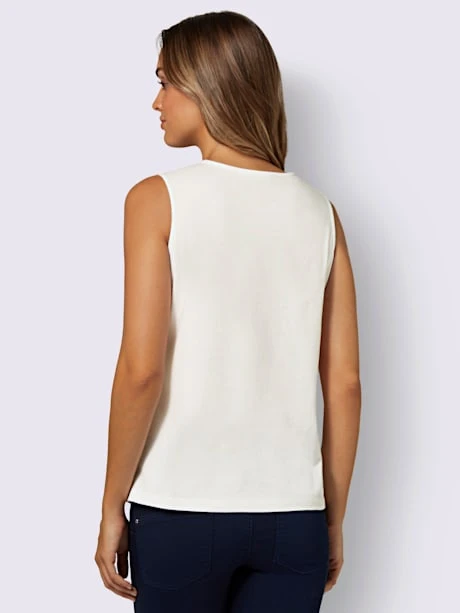 Débardeur Superbe Empiècement En Dentelle 2 Débardeur Superbe Empiècement En Dentelle – Image 2