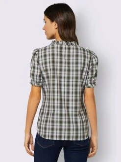 Chemisier Country Volants à L'encolure -Womens Clothing Soldes Boutique 005.00ZUK03346 B07.001