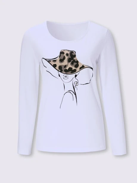 T-shirt à Manches Longues Imprimé 3 T-shirt à Manches Longues Imprimé – Image 3