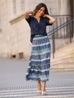 Chemisier En Coton Pur Coton