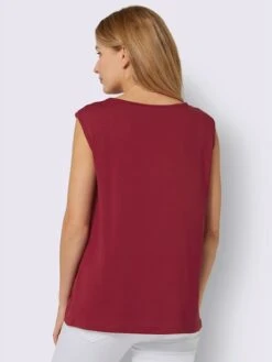 Débardeur Superbe Broderie De Madère -Womens Clothing Soldes Boutique 008.00F0257445 B15.001