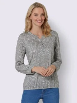 T-shirt à Manches Longues Affinant