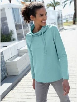 T-shirt à Manches Longues Coulisse Intérieure