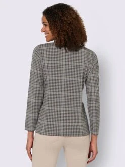 T-shirt à Manches Longues Qualité Coton -Womens Clothing Soldes Boutique 012.00F0257444 B24.001