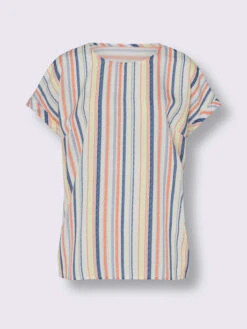 Chemisier Longues Rayures Affinantes -Womens Clothing Soldes Boutique 012.00ZUK03347 B10.001