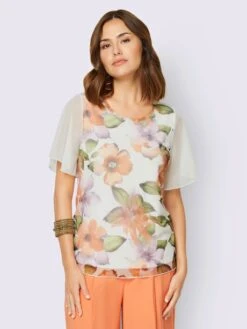 T-shirt Imprimé Viscose