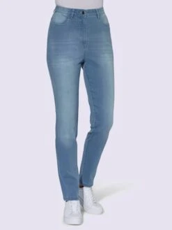 Jean Taille Haute Hauteur De Taille Confortable 5 Jean Taille Haute Hauteur De Taille Confortable -Womens Clothing Soldes Boutique 014.00ZUK05545 B33.001