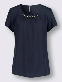 Chemisier Superbes Perles Fantaisie -Womens Clothing Soldes Boutique 015.00F0156447 B01.002