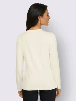 T-shirt à Manches Longues Viscose -Womens Clothing Soldes Boutique 015.00F0230046 B15.001