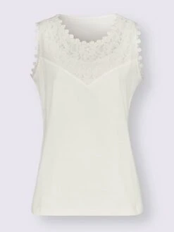 Débardeur Empiècement En Dentelle -Womens Clothing Soldes Boutique 016.00ZUK03347 B13.001