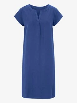 Robe évasée Manches Courtes Col Rond Encolure En V -Womens Clothing Soldes Boutique 018.00A1F.422 141.003.u