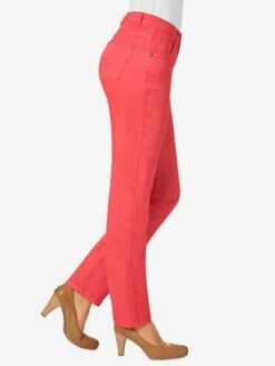 Jean à Ceinture Avec Passants Fermeture à Glissière