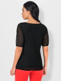 Chemisier Manches Bouffantes Discrètes 6 Chemisier Manches Bouffantes Discrètes -Womens Clothing Soldes Boutique 018.00F0130044 B11.001