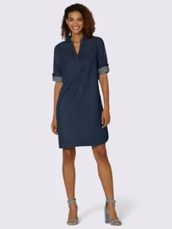 Robe En Jean Qualité Tissée -Womens Clothing Soldes Boutique 019.00F0257443 B27.001