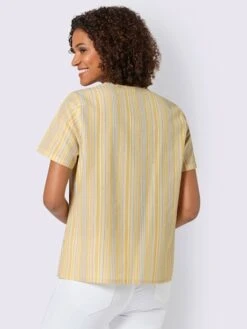 Chemisier à Rayures Verticales Flatteuses Colorées 6 Chemisier à Rayures Verticales Flatteuses Colorées -Womens Clothing Soldes Boutique 020.00F0257441 B08.001