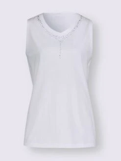 Débardeur Petites Pierres Fantaisie 7 Débardeur Petites Pierres Fantaisie -Womens Clothing Soldes Boutique 021.00ZUK03346 B14.001