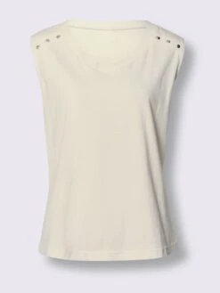 Débardeur Col V -Womens Clothing Soldes Boutique 021.00ZUK05547 B16.001