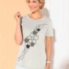 T-shirt à Manches Courtes Joli Motif Floral -Womens Clothing Soldes Boutique 024.00ZUK.943 139.002.u