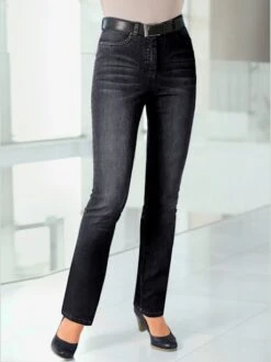 Jean Confortable Grace Au Stretch Effet Délavé
