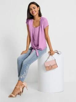 Chemisier 2 En 1 Reflets Mats