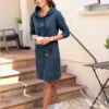 Robe En Matière Sweat Qualité Coton Doux Sur La Peau 8 Robe En Matière Sweat Qualité Coton Doux Sur La Peau -Womens Clothing Soldes Boutique 033.00F0156447 001.030