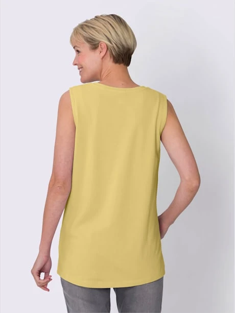 Débardeur Long Qualité Piqué Estivale 2 Débardeur Long Qualité Piqué Estivale – Image 2