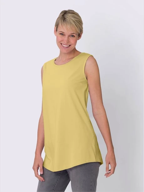 Débardeur Long Qualité Piqué Estivale 1 Débardeur Long Qualité Piqué Estivale