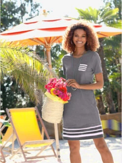 Robe En Jersey Qualité Tissée