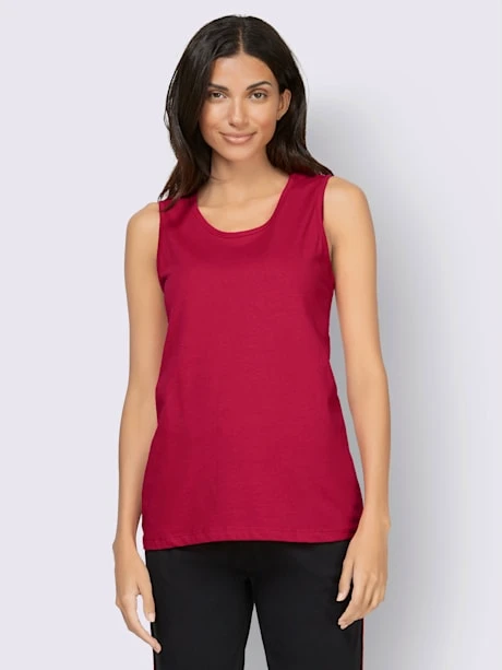 Débardeur Bretelles Larges Avec Encolure Ronde 2 Débardeur Bretelles Larges Avec Encolure Ronde – Image 2