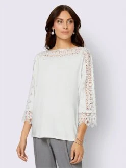 T-shirt En Dentelle Qualité Viscose Douce -Womens Clothing Soldes Boutique 054.00PRO30045 B25.002