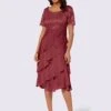 Robe En Dentelle Qualité Tissée -Womens Clothing Soldes Boutique 070.00FOE09846 001.261