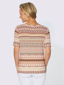 T-shirt à Manches Courtes 95% Viscose 6 T-shirt à Manches Courtes 95% Viscose -Womens Clothing Soldes Boutique 103.00BA155247 B23.001