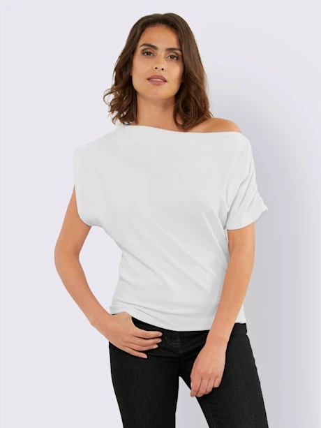 T-shirt Encolure Asymétrique 2 T-shirt Encolure Asymétrique – Image 2