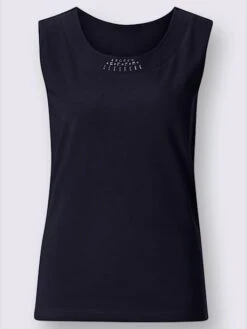 Debardeur Applications à L'encolure -Womens Clothing Soldes Boutique 109.00BA255241 B07.001