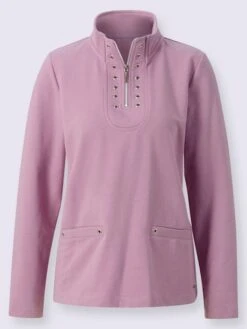 T-shirt à Manches Longues œillets Décoratifs 5 T-shirt à Manches Longues œillets Décoratifs -Womens Clothing Soldes Boutique 109.00BA255247 B01.001