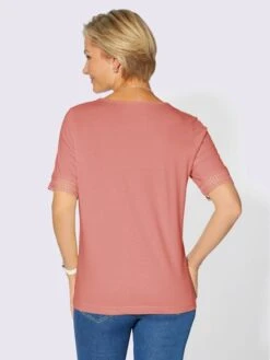 T-shirt à Manches Courtes 50% Modal 6 T-shirt à Manches Courtes 50% Modal -Womens Clothing Soldes Boutique 113.00BA155247 B02.001