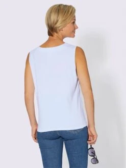 Débardeur Jolie Encolure Carrée -Womens Clothing Soldes Boutique 117.00BA255247 B05.001