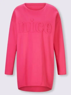 T-shirt Long Inscription Tendance 7 T-shirt Long Inscription Tendance -Womens Clothing Soldes Boutique 122.00ZUK66547 B07.001