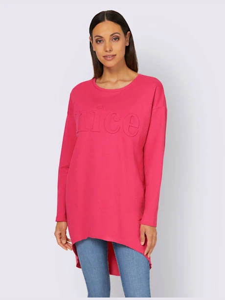 T-shirt Long Inscription Tendance 2 T-shirt Long Inscription Tendance – Image 2