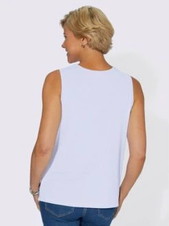 Débardeur Petites Pierres Brillantes Fantaisie 6 Débardeur Petites Pierres Brillantes Fantaisie -Womens Clothing Soldes Boutique 124.00BA255245 B11.001