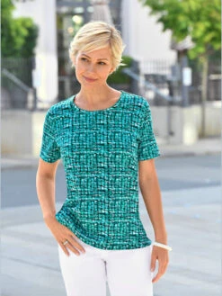 T-shirt à Manches Courtes Motif Graphique