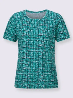 T-shirt à Manches Courtes Motif Graphique -Womens Clothing Soldes Boutique 125.00BA255243 B04.001