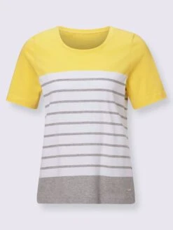 T-shirt à Encolure Ronde Jolies Rayures -Womens Clothing Soldes Boutique 126.00BJ255343 B14.001