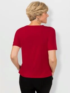 T-shirt Empiècement En Dentelle 6 T-shirt Empiècement En Dentelle -Womens Clothing Soldes Boutique 127.00FA156247 B18.001