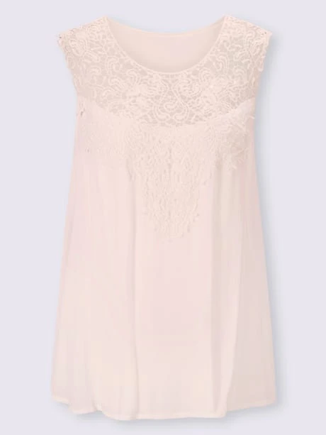 Débardeur En Dentelle Agréable à Porter 4 Débardeur En Dentelle Agréable à Porter – Image 4